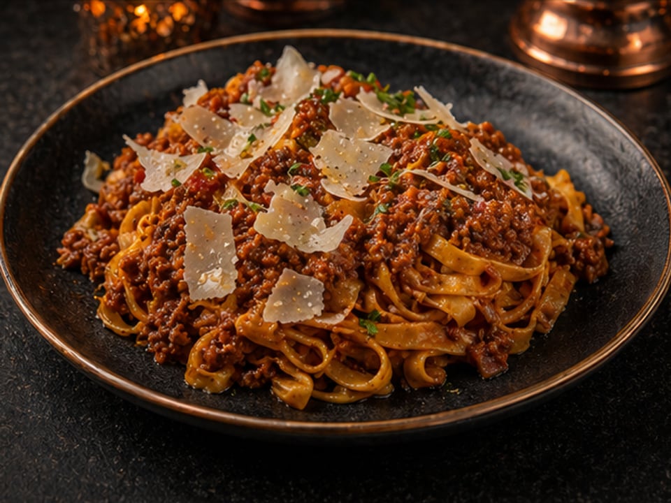 Bolognese z serem Grana Padano