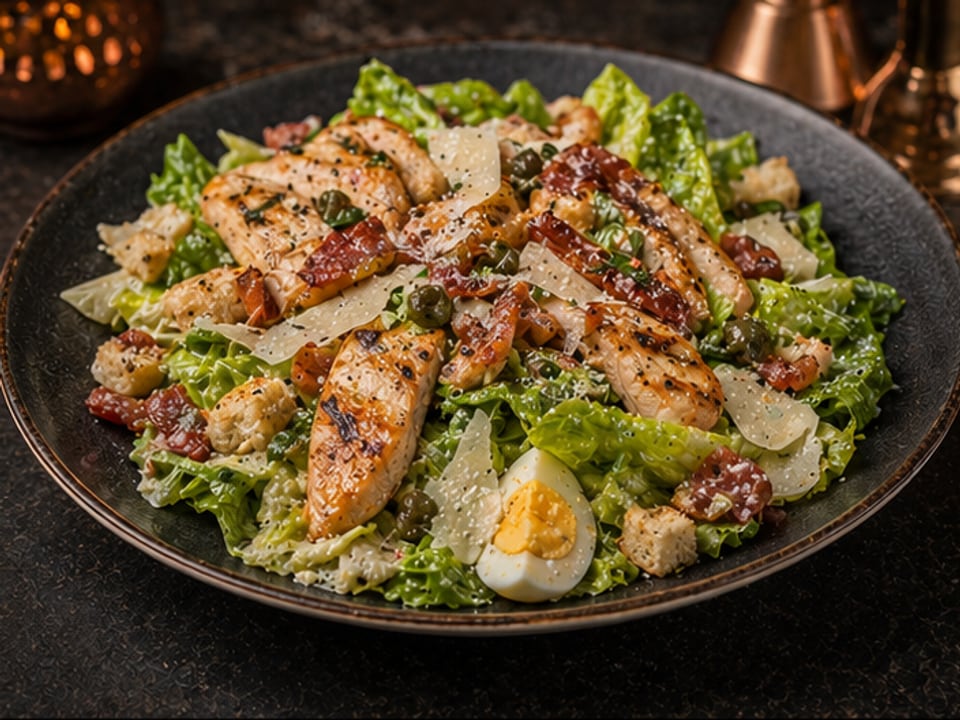 Cezar klasyczny z kurczakiem